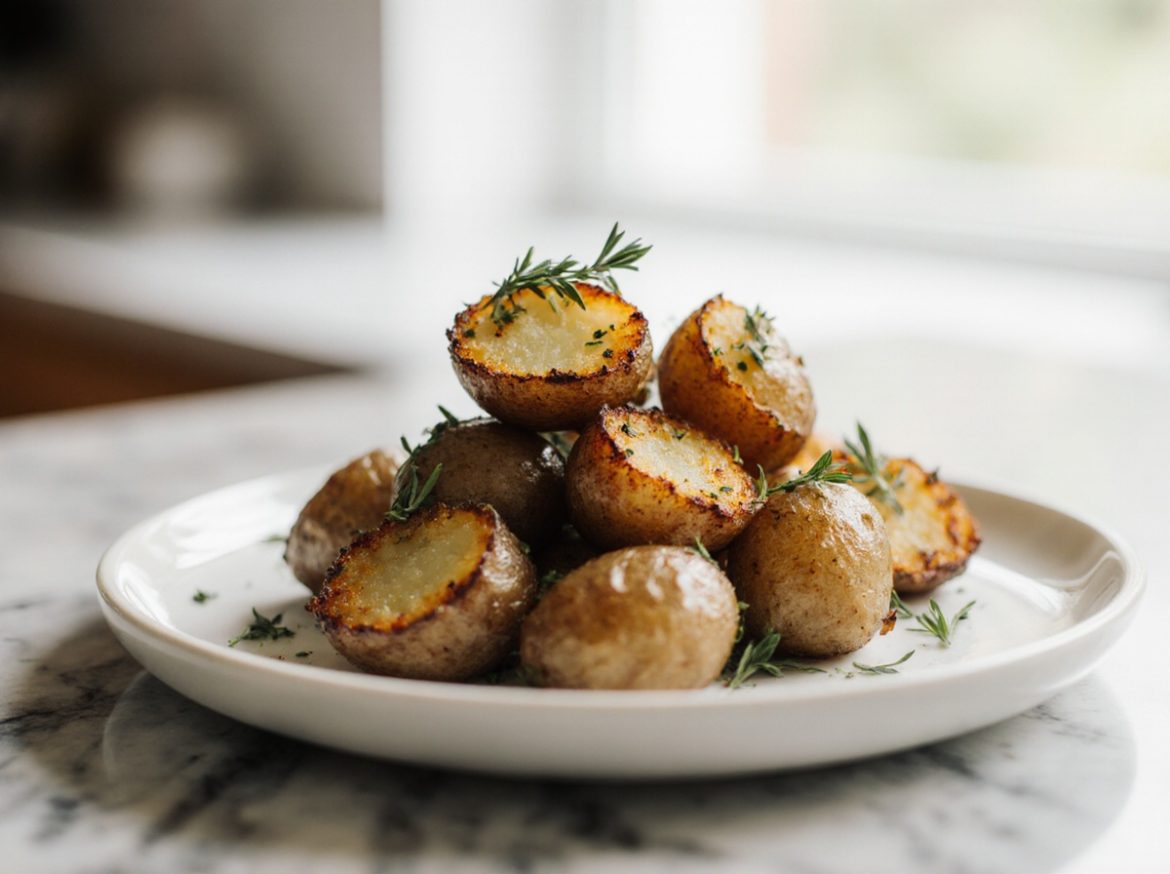 Geroosterde aardappels in de airfryer