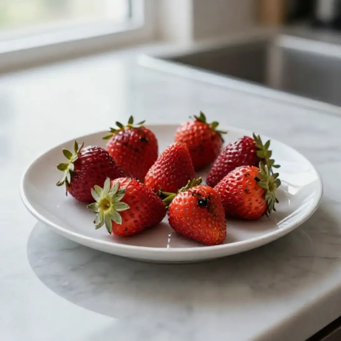 Aardbeien in de Airfryer