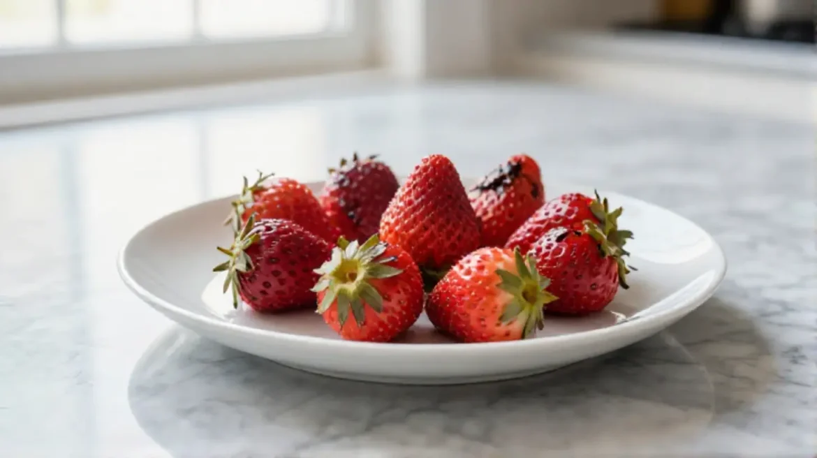 Aardbeien in de Airfryer