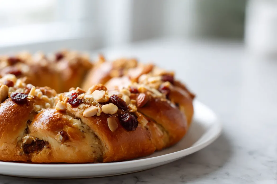 Adventskrans bakken in de Airfryer