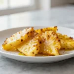 Ananas in de Airfryer, een heerlijke en gezonde snack.