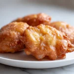 Heerlijke appelflappen gebakken in de airfryer.