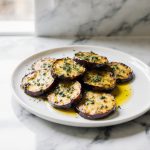 Gerechten met aubergine bereid in de airfryer