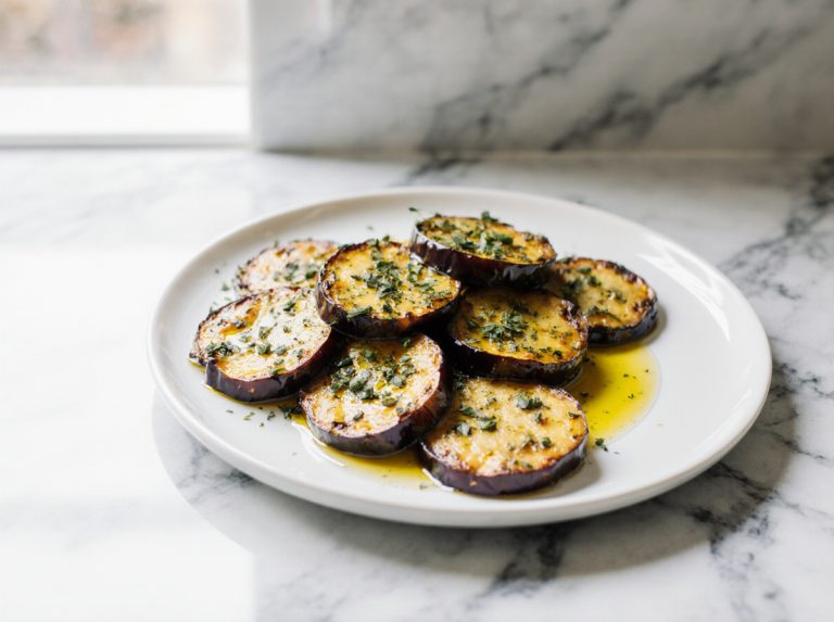 Gerechten met aubergine bereid in de airfryer