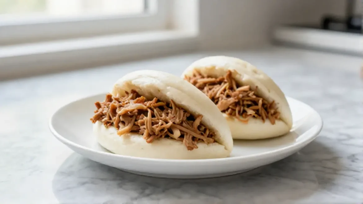 Heerlijke bapao's bereid in de airfryer.