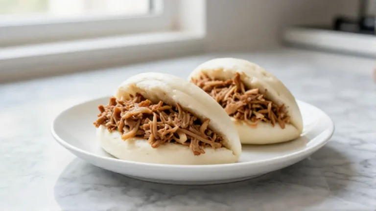 Heerlijke bapao's bereid in de airfryer.