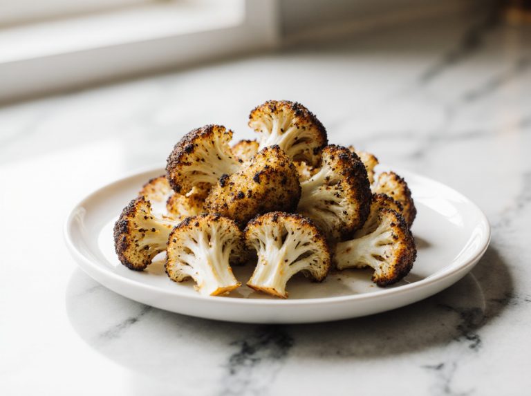 bloemkool uit de airfryer