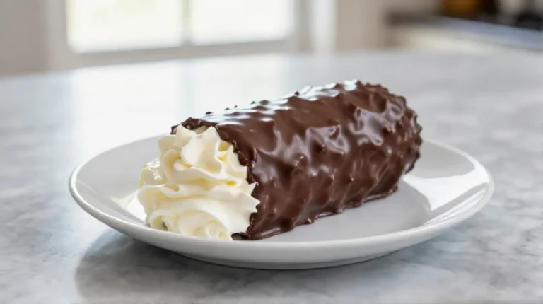 Een heerlijke Bossche Bol uit de airfryer.