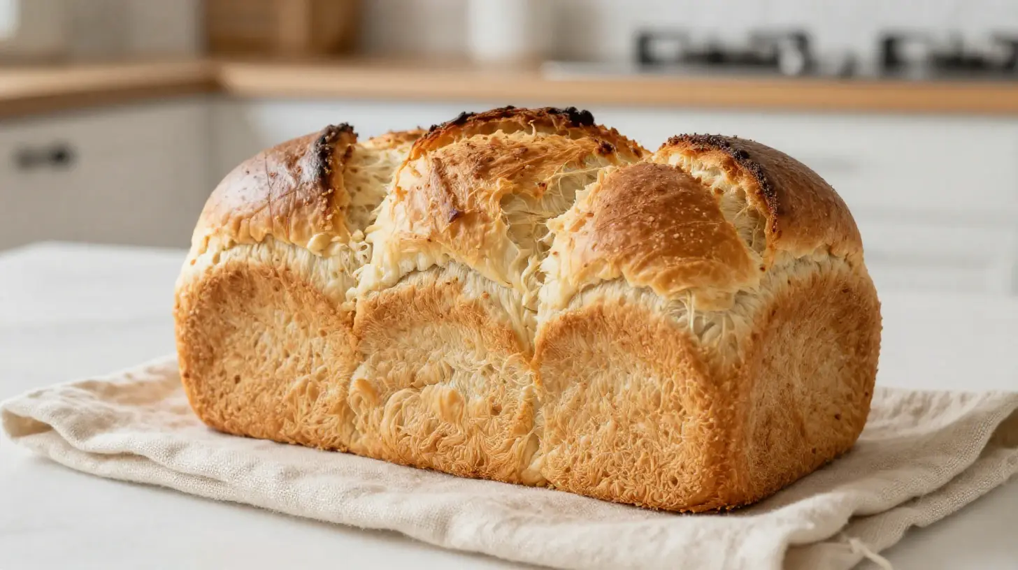 Luchtige brioche gebakken in de Airfryer voor een perfect ontbijt.