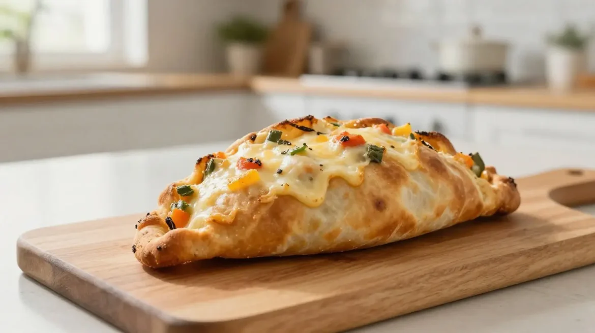 Calzone in de Airfryer Heerlijke calzone in de Airfryer met volle smaken en knapperige korst.