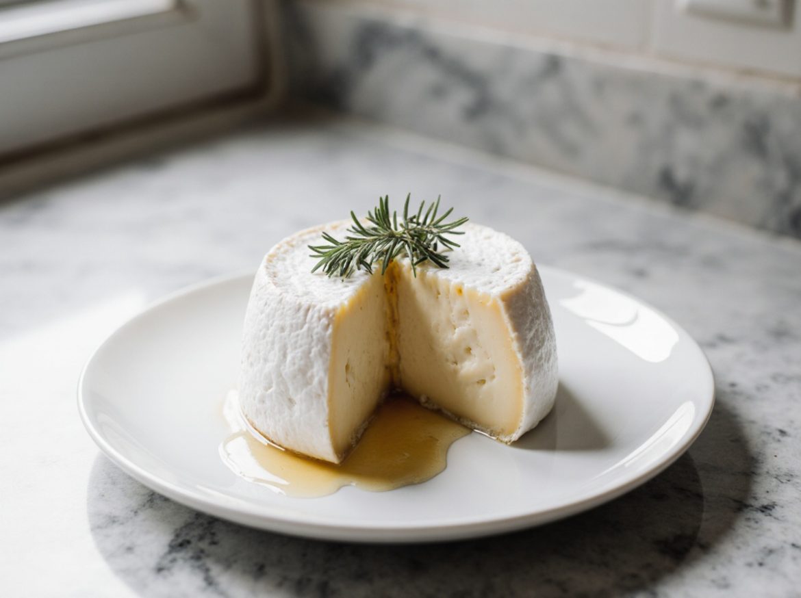 Heerlijk gesmolten camembert uit de airfryer.