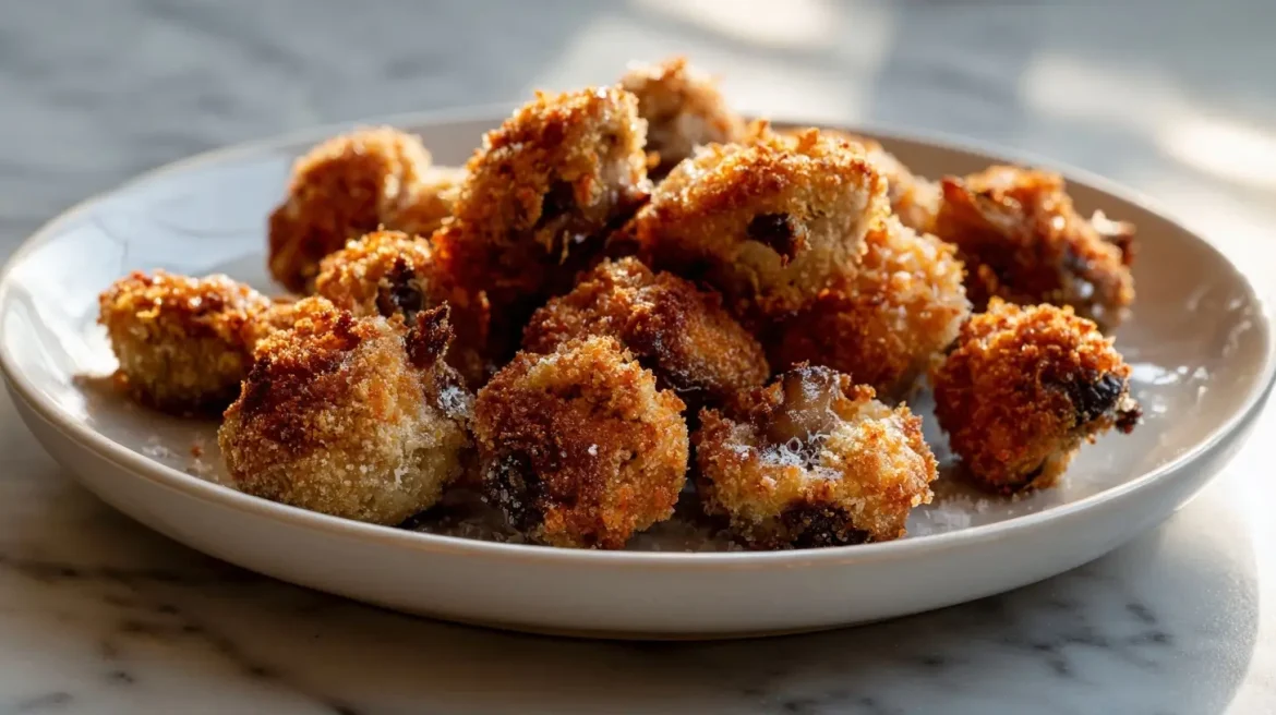 Champignons bereid in de airfryer