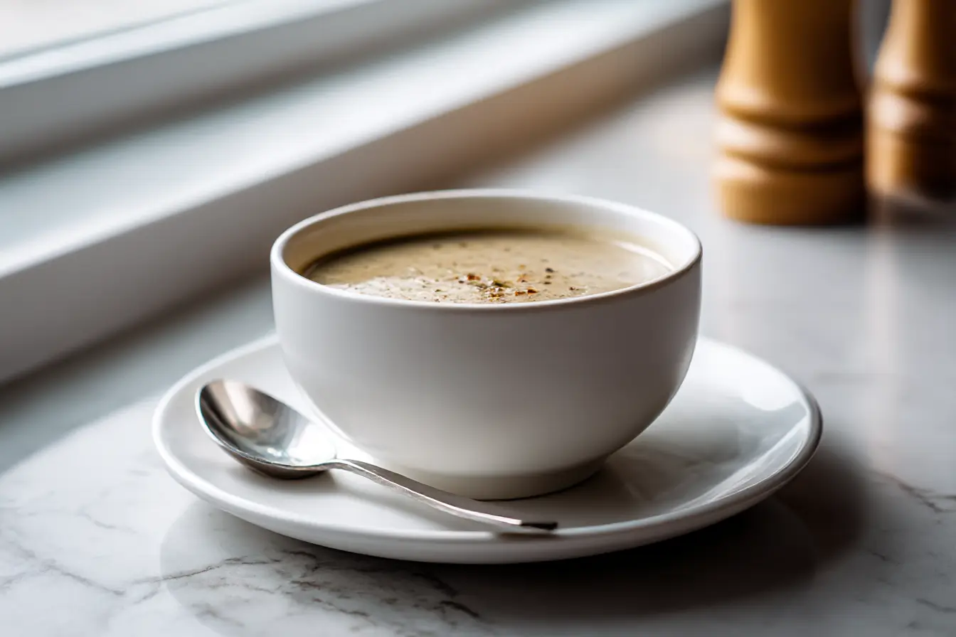 Champignonsoep in de Airfryer