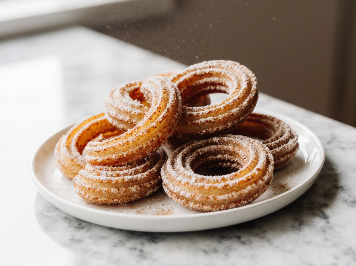 Churros uit de airfryer voor een heerlijke traktatie.