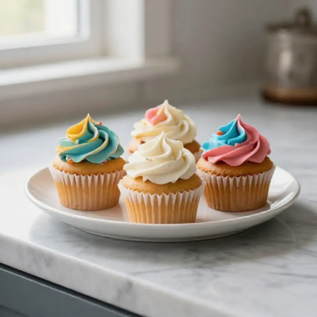 Heerlijke cupcakes gemaakt in de airfryer