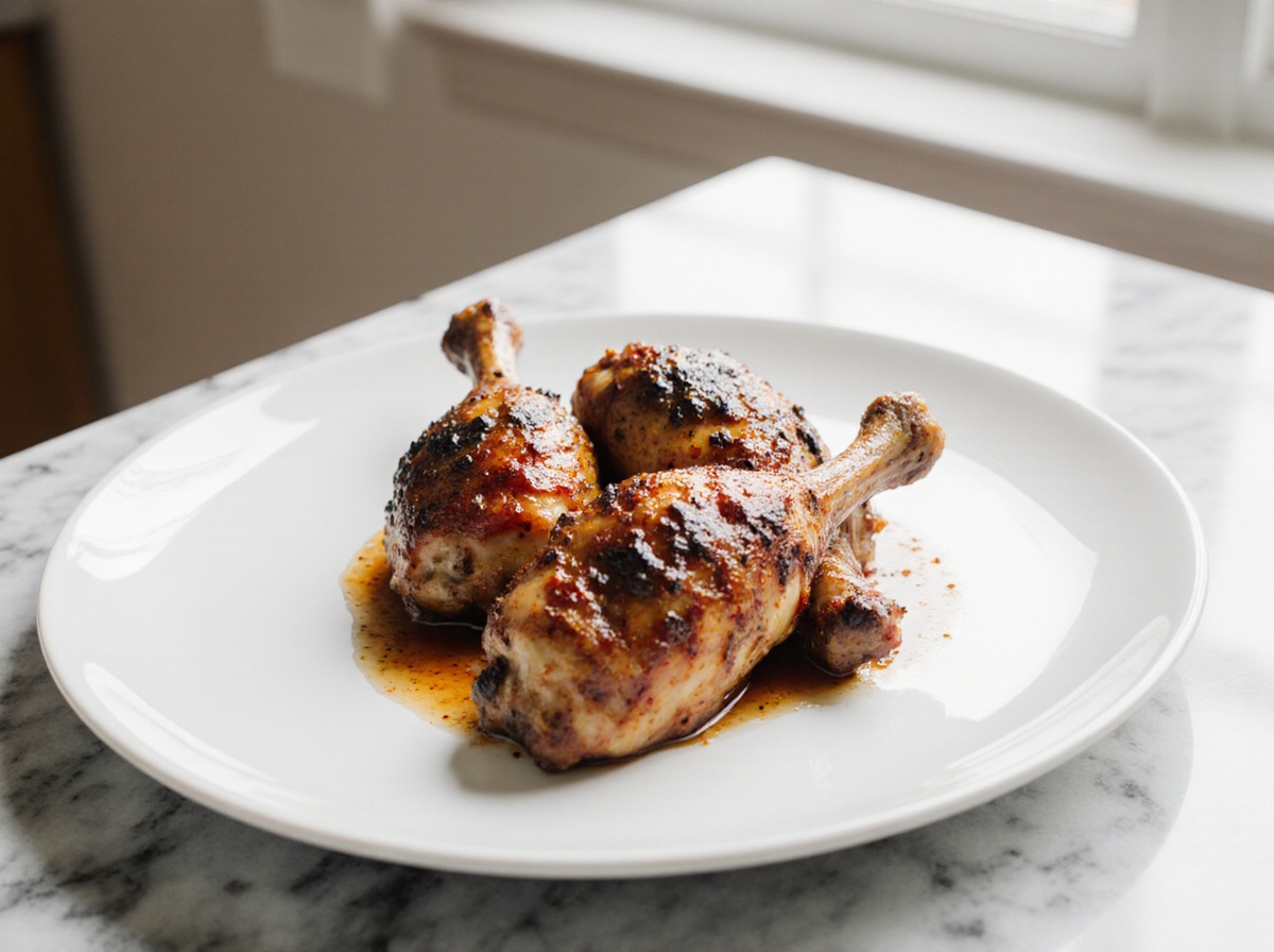 Heerlijke drumsticks bereid in de airfryer