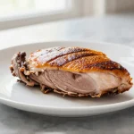 Eendeborst bereid in de Airfryer