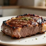 Perfect gebakken entrecote uit de Airfryer met heerlijke kruiden.