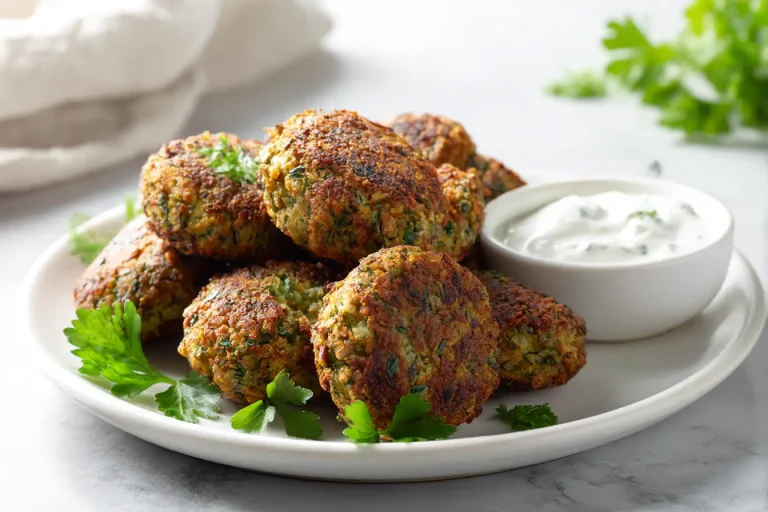 Heerlijke falafel gemaakt in de airfryer.