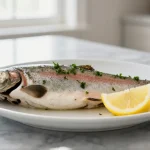 Een heerlijke forel bereid in de airfryer