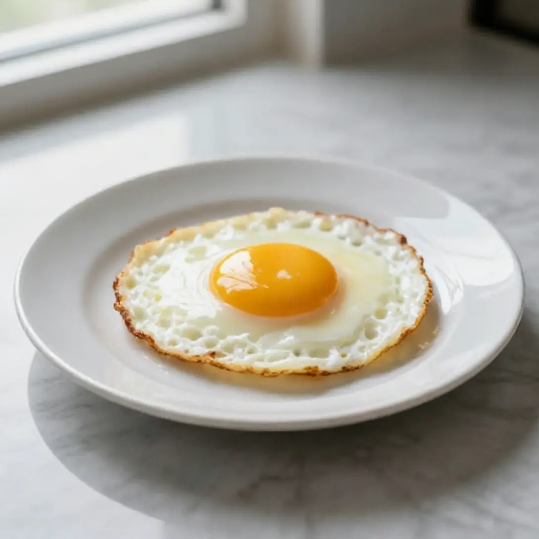 gebakken ei in de airfryer