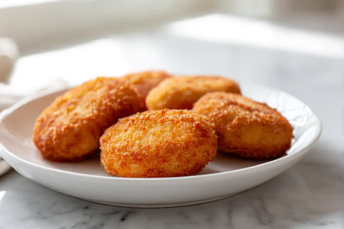 Heerlijke garnalenkroketten uit de airfryer.