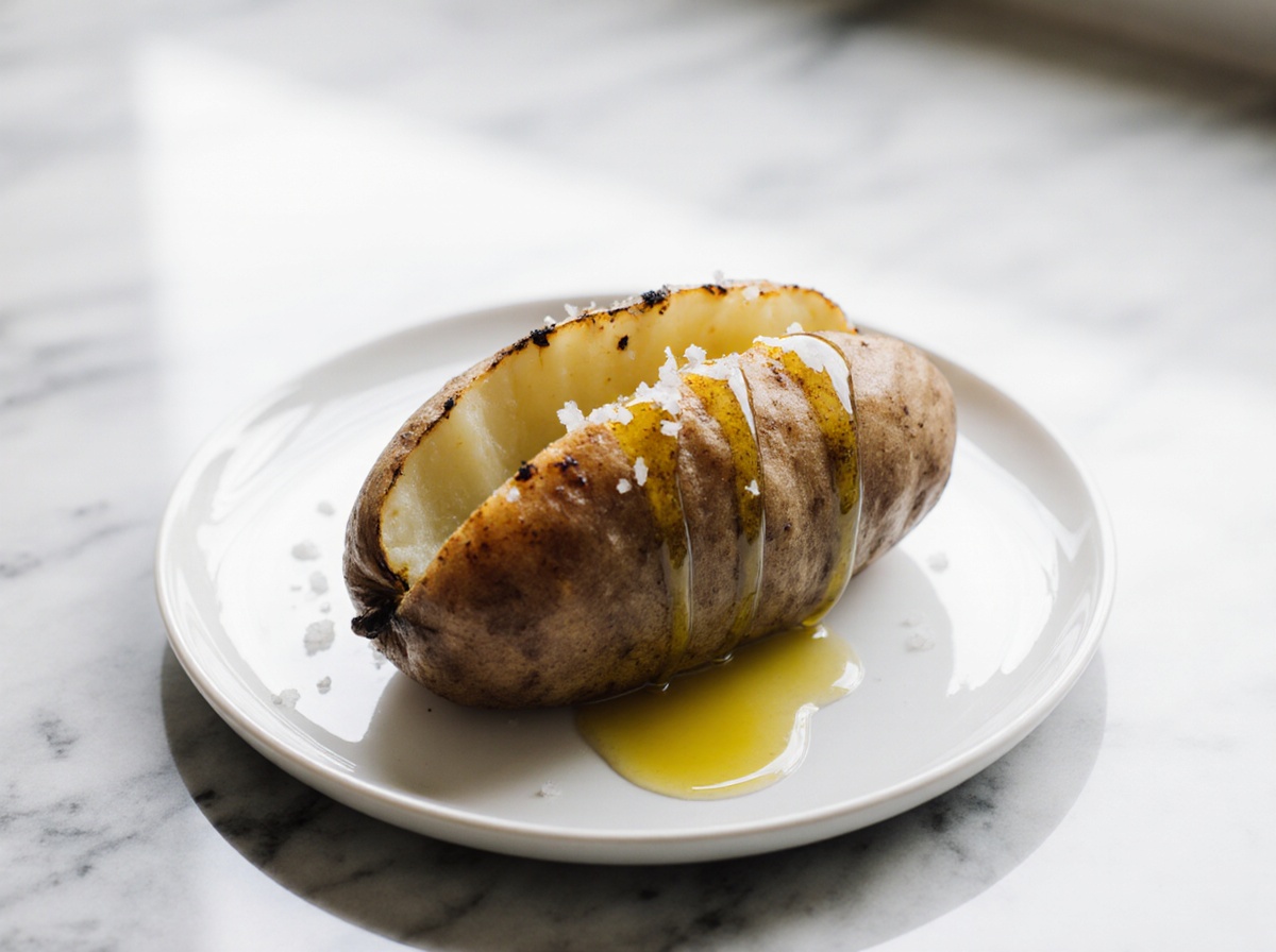 gepofte aardappel airfryer