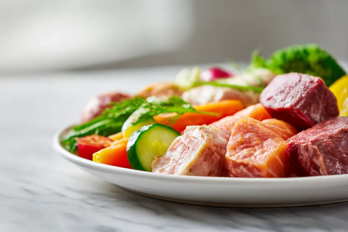 Een heerlijke gourmetmaaltijd bereid in de airfryer.