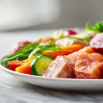 Een heerlijke gourmetmaaltijd bereid in de airfryer.