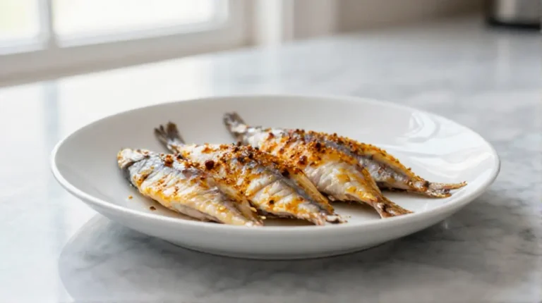 Haring bereid in de airfryer.