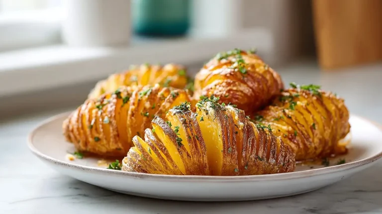 Hasselback aardappelen bereid in de airfryer