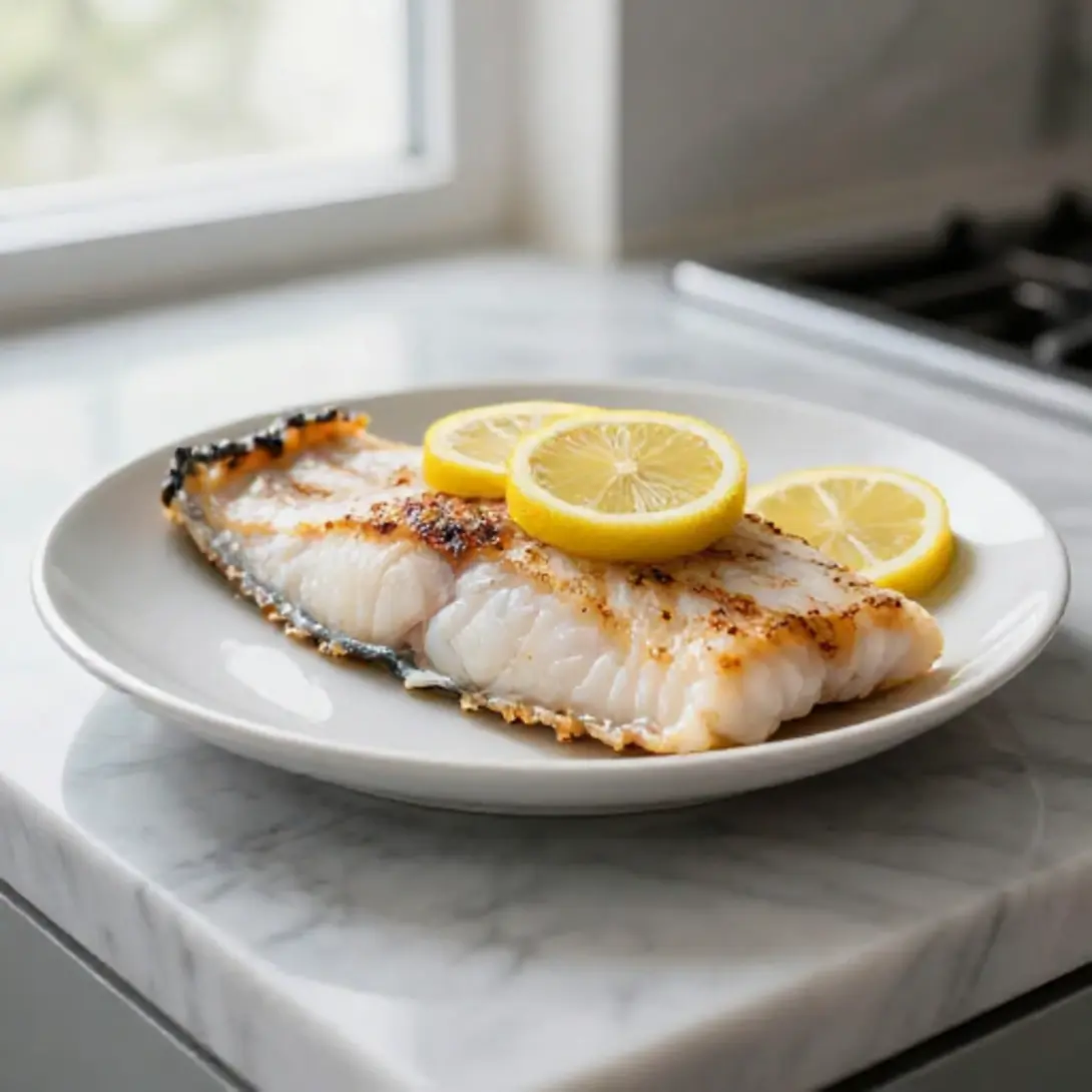 Heilbot in de Airfryer