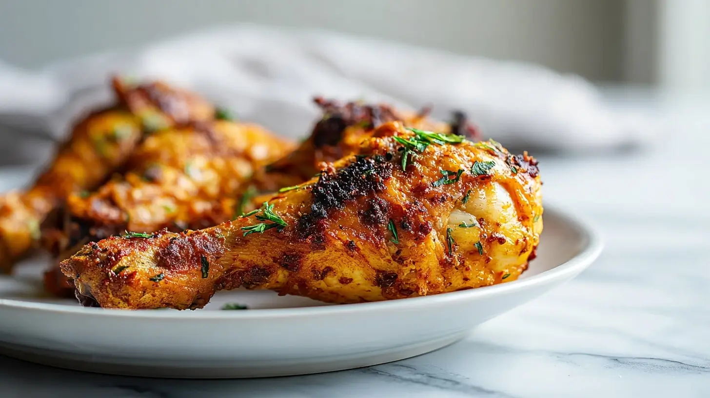 hoe lang moeten drumsticks in de airfryer