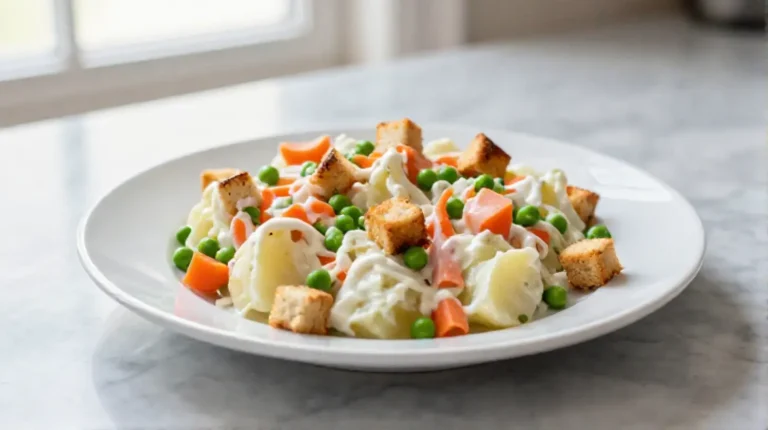 Een heerlijke huzarensalade in de airfryer, perfect voor elk feestmaal.