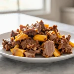 Jackfruit pulled pork in de Airfryer