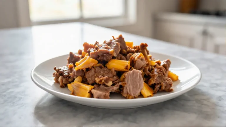 Jackfruit pulled pork in de Airfryer