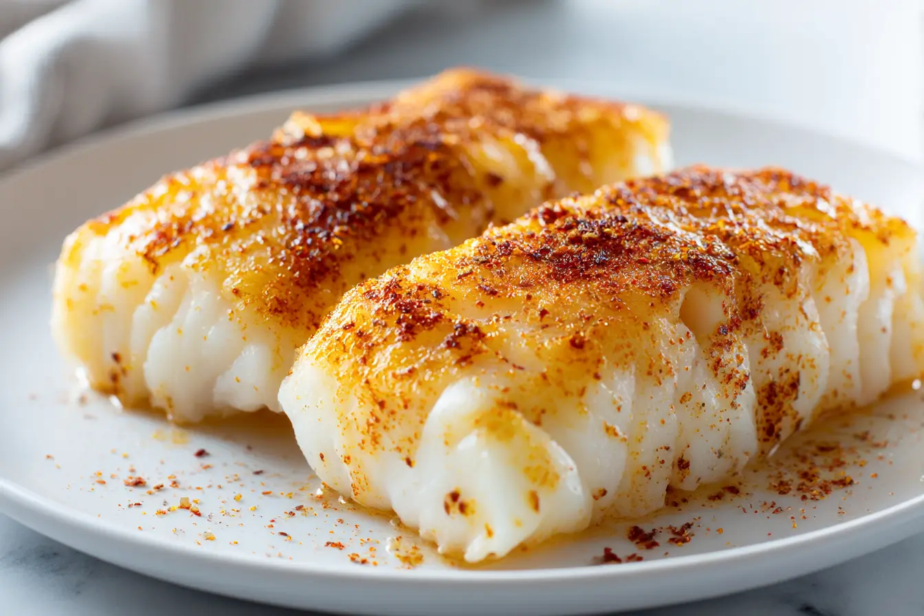 Kabeljauw bereid in de airfryer