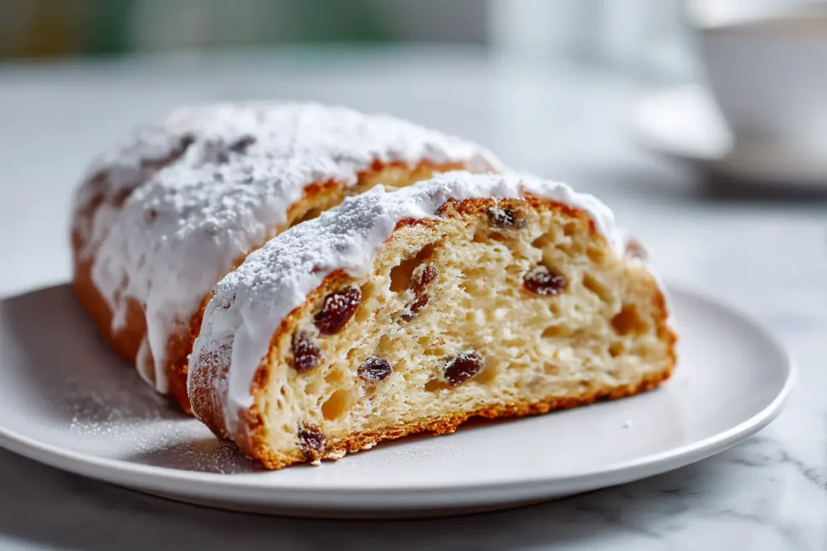 Kerststol bereid in de Airfryer