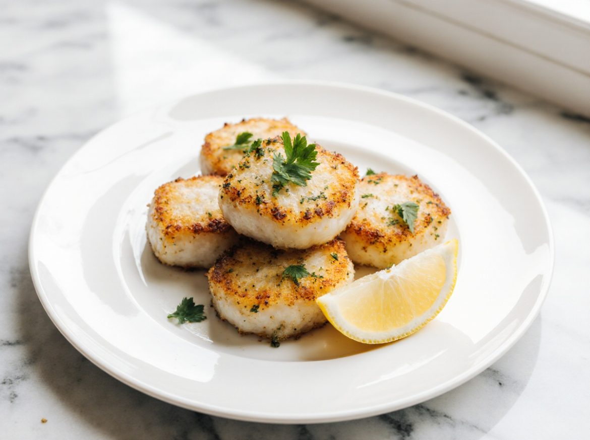 Kibbeling opwarmen in de airfryer voor een crispy resultaat.