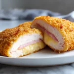 Kip cordon bleu bereid in de airfryer