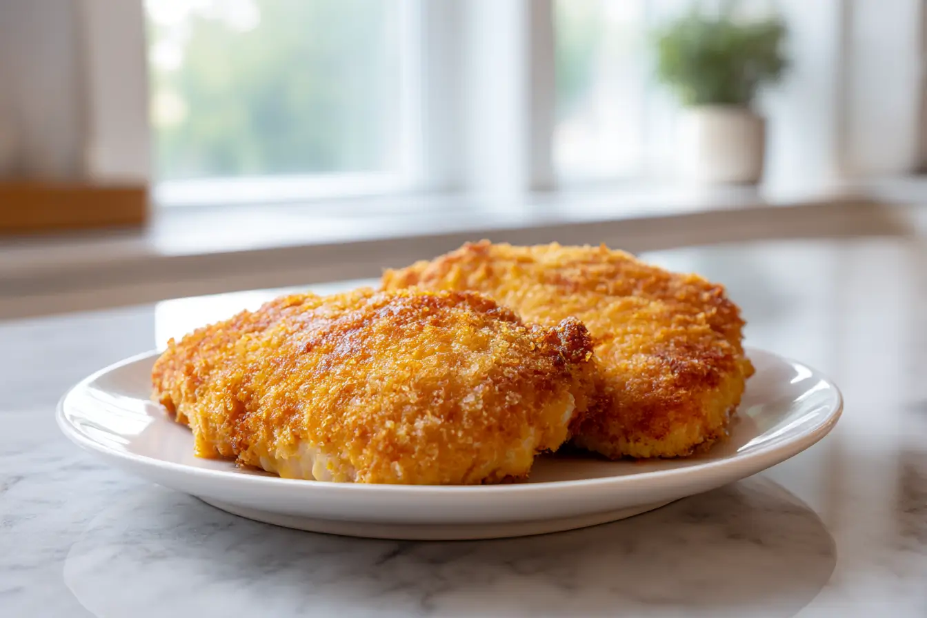 Kip cordon bleu uit de Airfryer