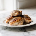 Heerlijke kipdijfilet bereid in de airfryer.