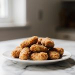 Heerlijke kipnuggets bereid in de airfryer.