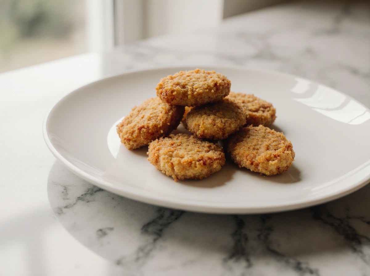 Heerlijke kipnuggets airfryer, snel en makkelijk te maken.