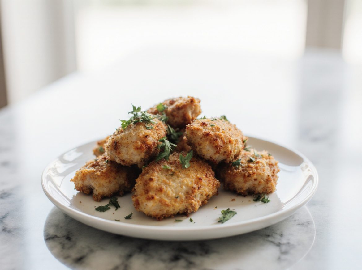 Heerlijke kippeling bereid in de airfryer.