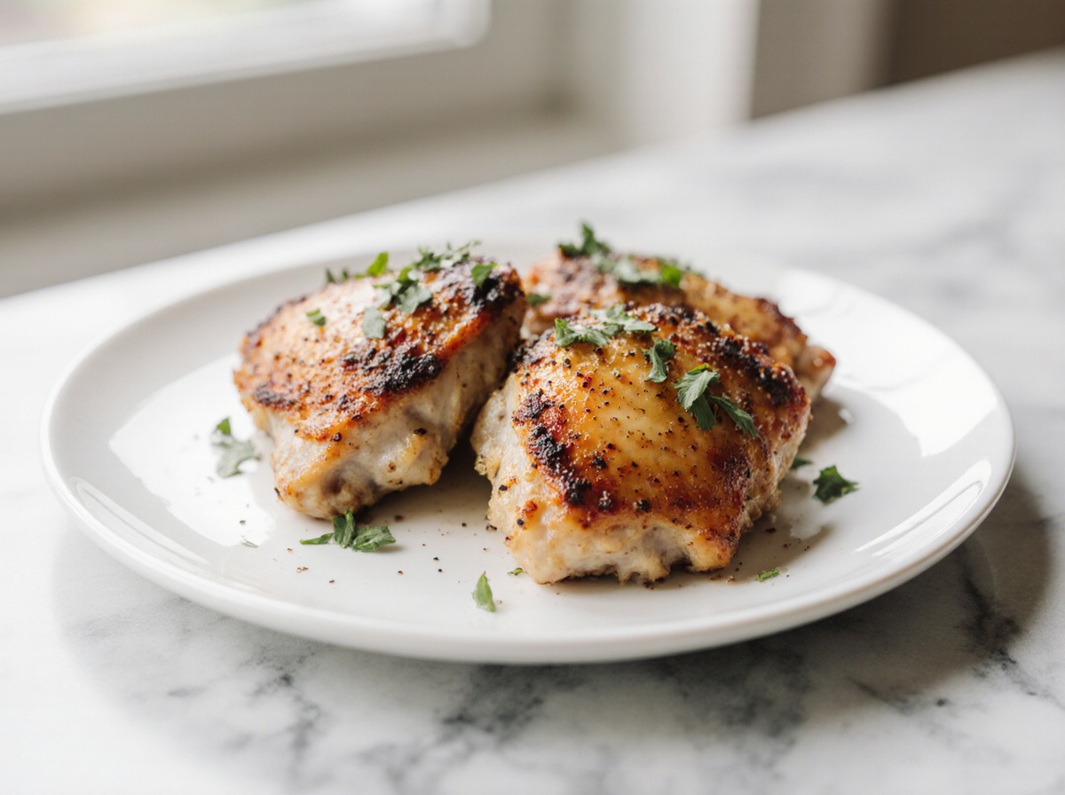 Kippendijen airfryer bereiden voor een lekkere maaltijd.