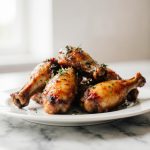 Kippenvleugels bereid in de airfryer