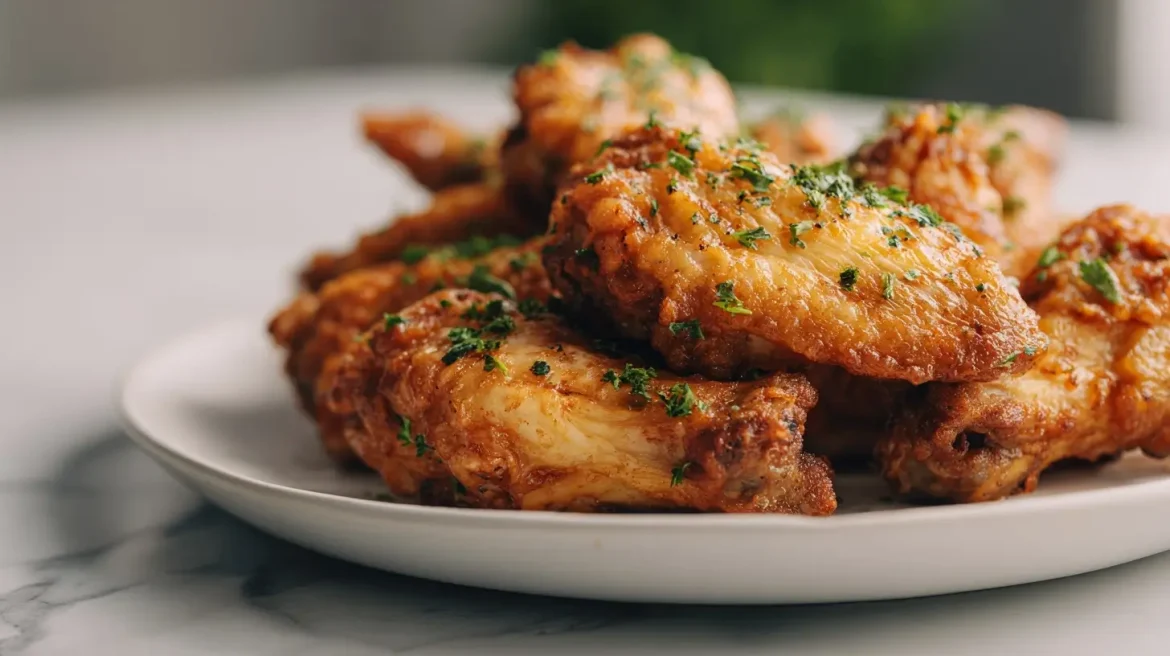 Kippenvleugeltjes in de airfryer