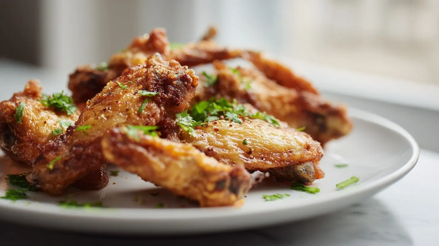 Kippenvleugeltjes in de airfryer