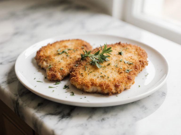 Kipschnitzel uit de airfryer